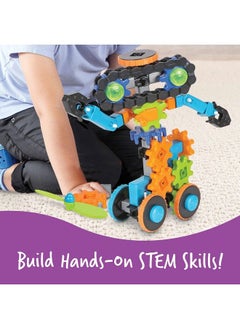 Learning Resources Gears! Gears! Gears! Robots In Motion Building Set 116 Pieces Ages 5+ Robot Toy Stem Toys For Kids Robots For Kids  - Image 4
