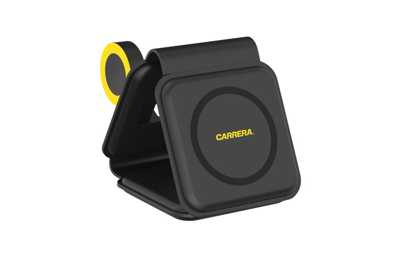 Carrera 22.5W Magnetic 3 in 1 Foldable Wireless Charger Pad CWC-235, Magnetic 15W Fast Charging for Phone, 5W for Earbud, 2.5W for Watch, Type C Cable Included, Multi-Device Compatible - Image 5