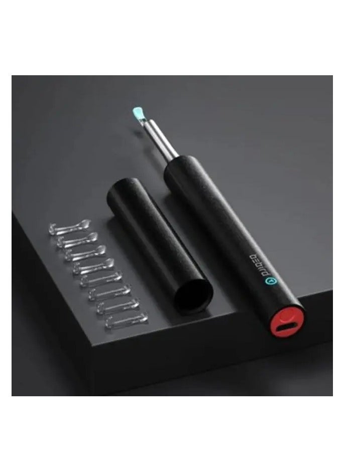 Earldom - Bebird T5 Smart Visual Ear Stick 200W High Precision Endoscope IP67 HD Visual Ear Spoon In Ear Cleaning Tool Set - Black - Image 1