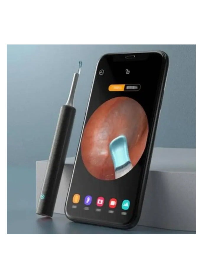 Earldom - Bebird T5 Smart Visual Ear Stick 200W High Precision Endoscope IP67 HD Visual Ear Spoon In Ear Cleaning Tool Set - Black - Image 1
