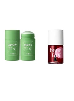 U fresh Green Tea Purifying Clay Mask and Benetint Pink Lip Gloss  - Image 1
