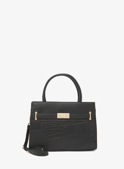 ELLA top handle satchel with strap