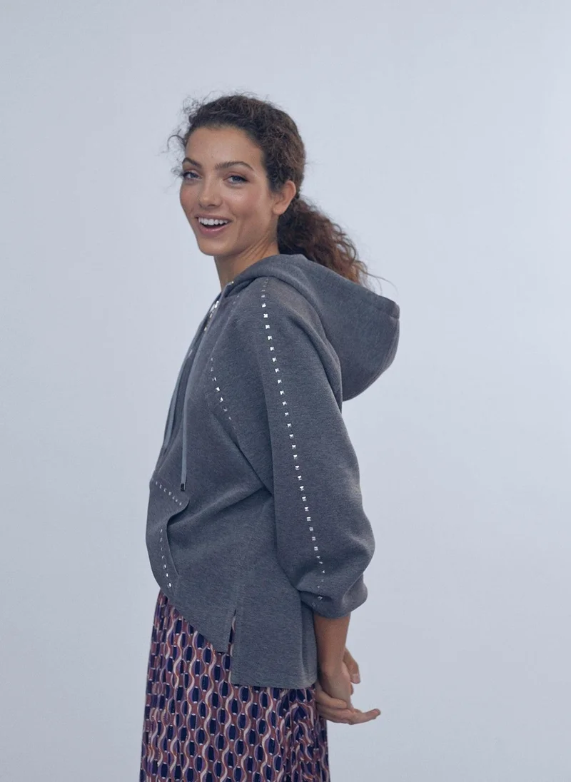 Lola Casademunt Sweatshirt with logo pockets