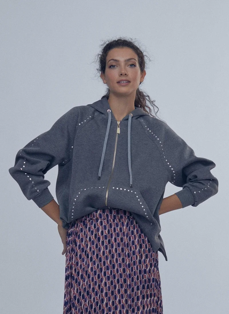 Lola Casademunt Sweatshirt with logo pockets