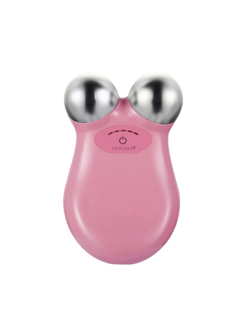 Loquat Microcurrent Face Lift Machine Pink - Image 1