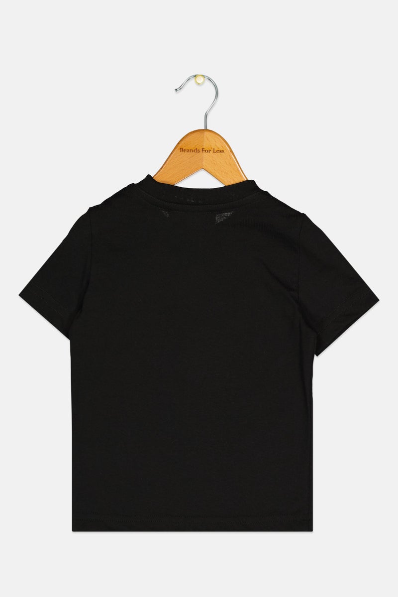 DSQUARED2 Toddlers Girl Crew Neck Short Sleeve Graphic Print T-Shirt, Black - Image 2