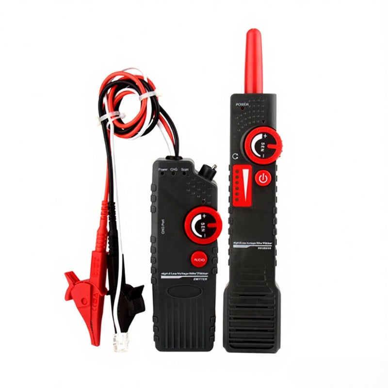 محدد الكابلات تحت الأرض مضاد للتداخل نويافا NF-820، تصميم جهد عالٍ منخفض لشبكة 220-380 فولت، جهاز اختبار كابلات، محدد أسلاك للكشف عن الكابلات في الجدران وتحت الأرض - Image 3