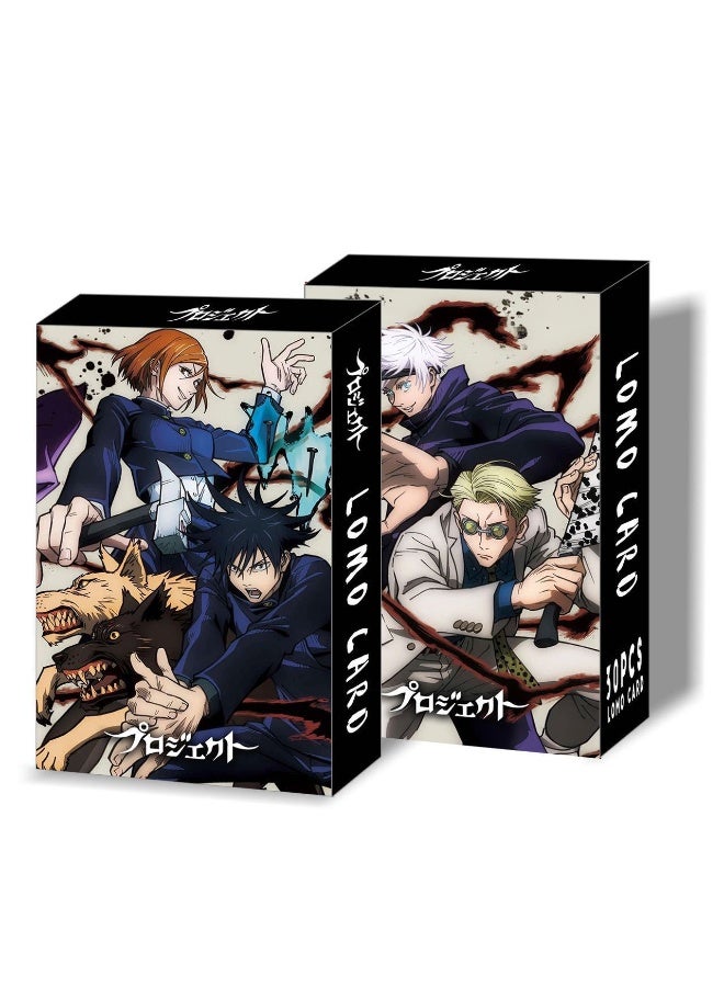 NIBEMINENT 30 Pcs Cartoon Jujutsu Kaisen Double-sided Lomo Cards Card For Fans Collection Gifts - Image 1