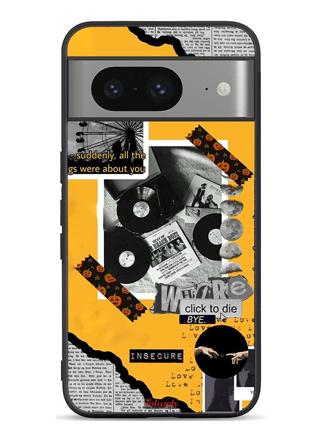 Tolwak Google Pixel 8 Protective Case Cover All The Songs Were About You - Image 1