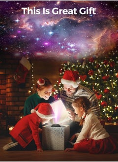 ELTRAZONE 12-in-1 Planetarium Galaxy Projector – 360° Rotating Nebula Lamp with Timed Starry Night Light for Kids and Home Theater  - Image 4