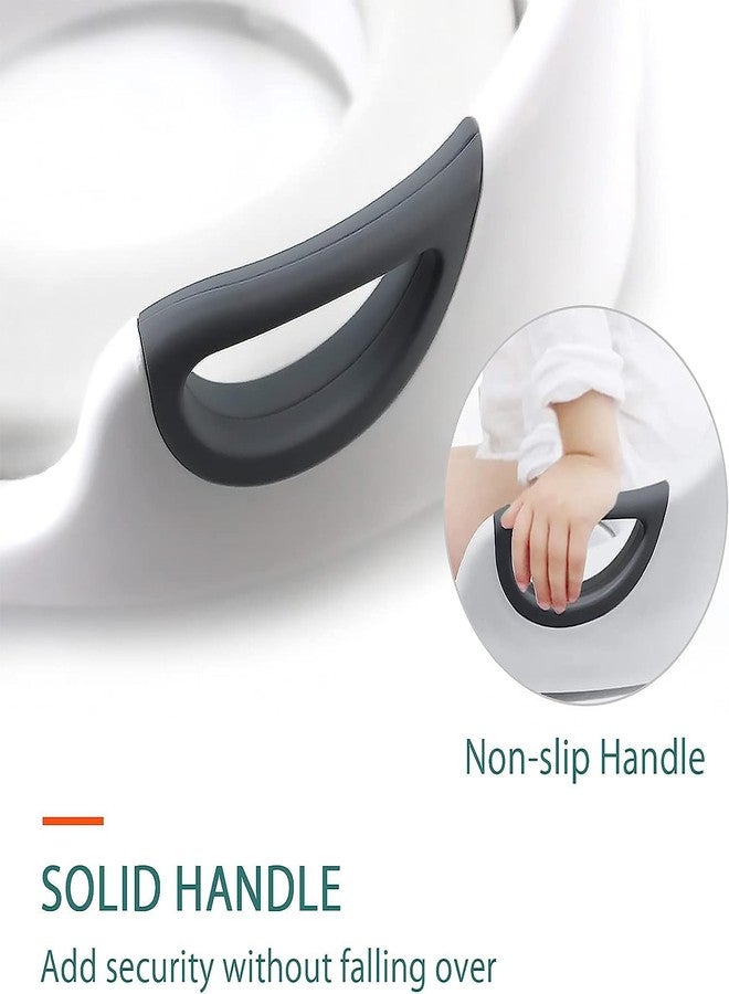 GLIVE (LABEL) Child Multifunctional Potty Baby Travel Potty Training Seat Portable Toilet Ring Kid with Splash Guard Toilet Training Seat For Toddler - Image 5