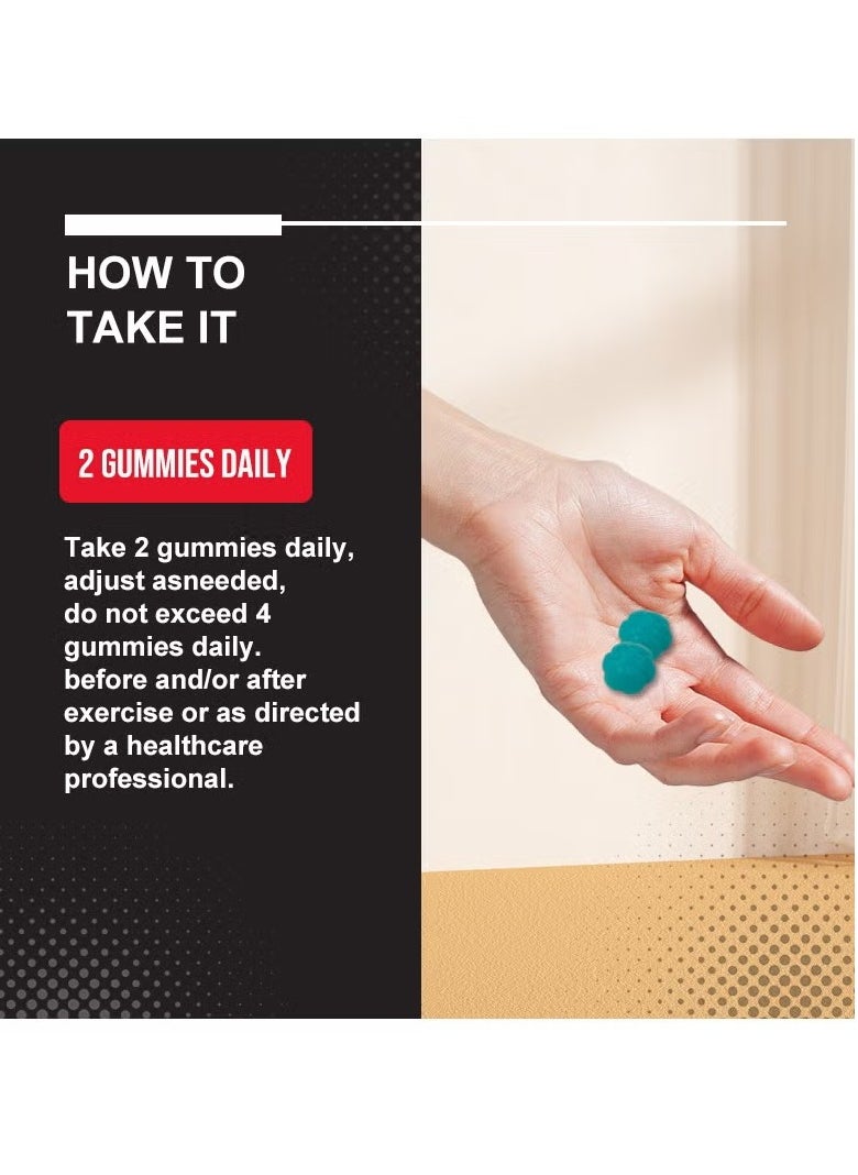Daynee - Weight Gain Creatine Monohydrate Gummies, High Protein Formula Weight Gain And Muscle Fitness Gummies, Quick Weight Gain Muscle Growth Dietary Supplement For Healthy And Shapely Body - Image 1