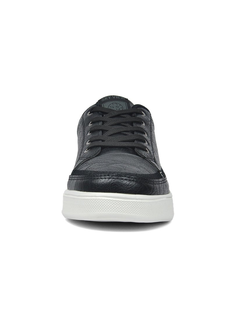 Sky View Men's Shoes Low Top Sneaker Classic Casual Sneakers for Men Comfortable Leather Fashion Shoes - Image 4