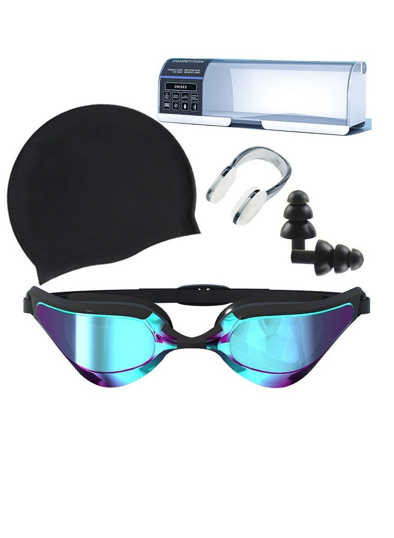 Swim Goggles, Swimming Goggles No Leaking Full ProtectionAnti-fog Adult Men Women Youth - Image 2