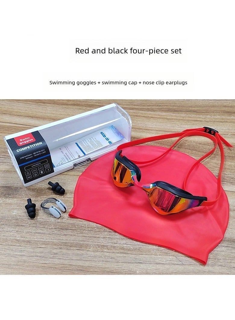 Swim Goggles, Swimming Goggles No Leaking Full ProtectionAnti-fog Adult Men Women Youth - Image 1