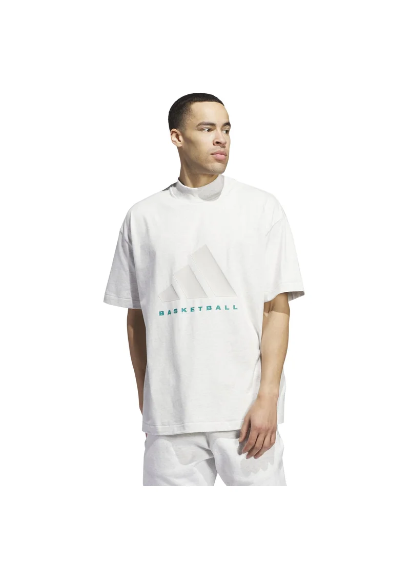 اديداس adidas ONE CTN JER T Grey Originals Unisex T-SHIRTS