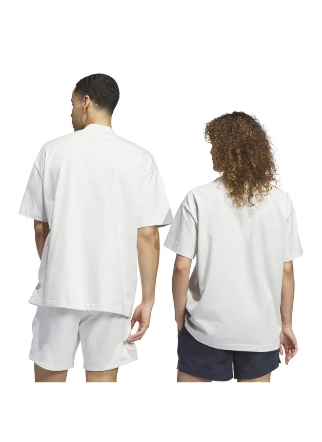 اديداس adidas ONE CTN JER T Grey Originals Unisex T-SHIRTS