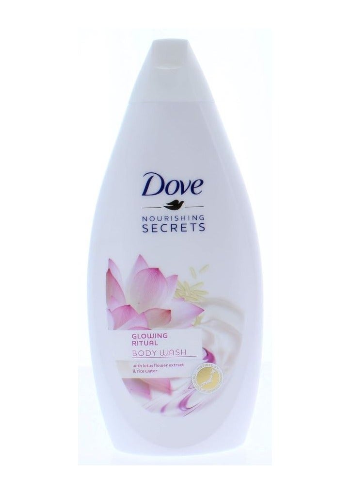Dove Dove Body Wash Lotus Flower Extract and Rice Water 250ml, 2 pieces - Image 2
