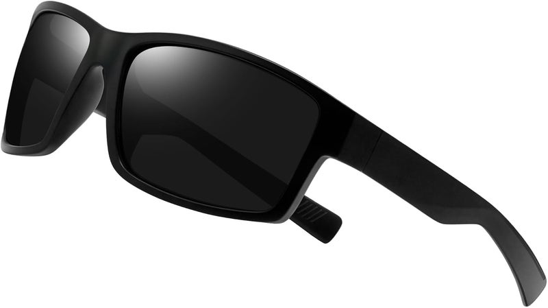 Joopin Sunglasses Sport Men Women UV Protection Lightweight TR90 Frame Rectangular Polarized Sunglass Running Cycling Driving Fishing - Image 1