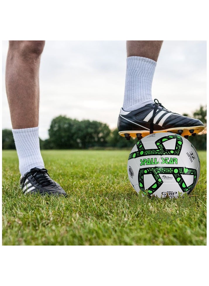 Spall Football Soccer Ball For Matches World Cup Best Indoor/Outdoor Water Proof Ball For Professional Training And Match Men And Women Youth And Adult - Image 2