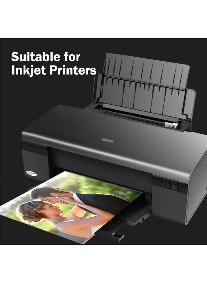 ECVV 17.8 cm Cast Coated Photo Paper for Photograph Printer 5x7 inch (127 * 178mm) White Glossy (100 sheets)  - Image 5