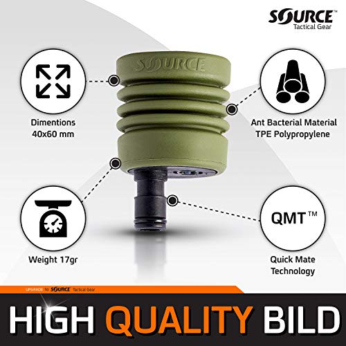 Source محول أنبوب عالمي من سورس تكتيكال لإعادة تعبئة نظام الترطيب أثناء الحركة (زيتوني) - Image 5