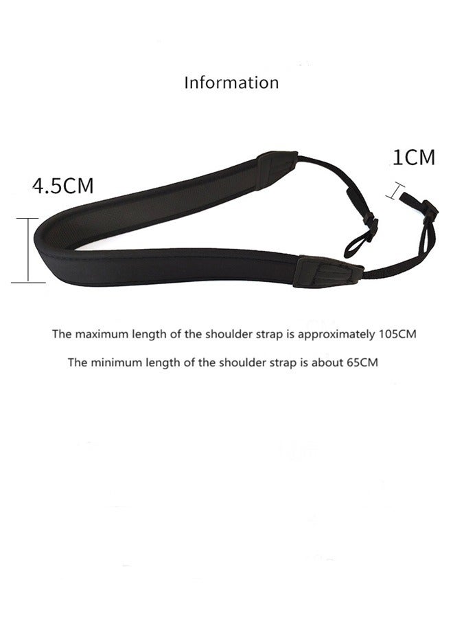 Anti slip SLR camera with wrist strap, neck strap, shock absorbing camera shoulder strap, carrying strap  - Image 4