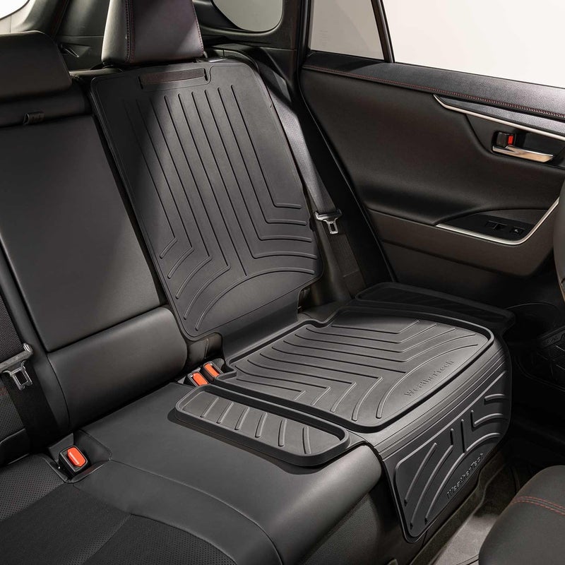 WeatherTech Child Car Seat Protector with Back Black - Image 2