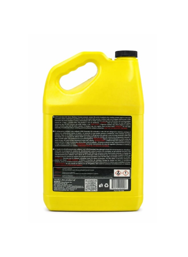 Lion Radiator Coolant 3.785L Ready to Use Extended Life HOAT Anti Rust Cooling Fluid - Image 2