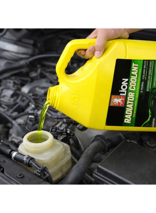 Lion Radiator Coolant 3.785L Ready to Use Extended Life HOAT Anti Rust Cooling Fluid - Image 5