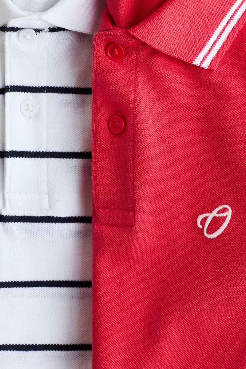 H&M 2-pack cotton polo shirts