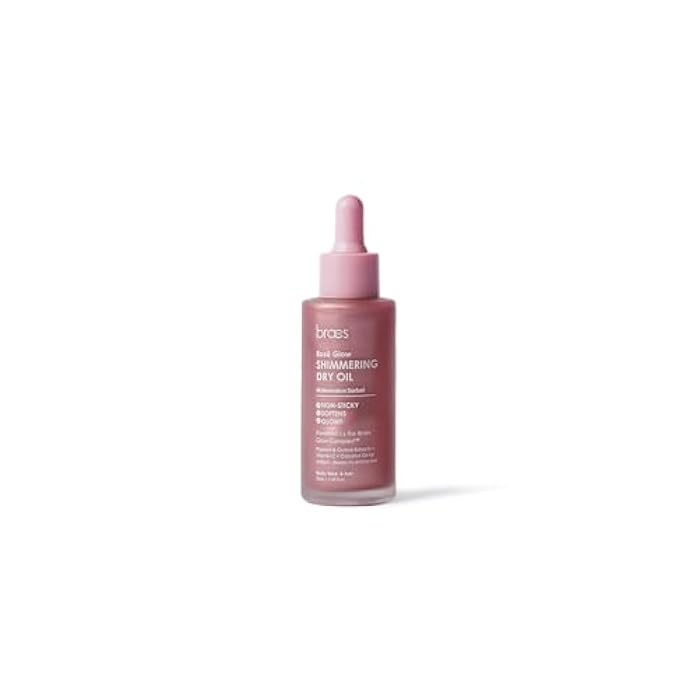 Braes Rose Glow Shimmering Dry Oil - Watermelon Sorbet - 50 Mil - Image 1