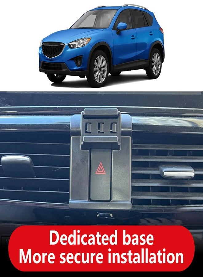 musttrue Car Phone Holder for Mazda CX-5 2013 2014 2015,Mazda CX-5 2016 Sport Auto Accessories Navigation Bracket Interior Decoration Screen Mobile CX5 Cell Phone Mount case - Image 4