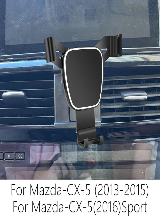 musttrue Car Phone Holder for Mazda CX-5 2013 2014 2015,Mazda CX-5 2016 Sport Auto Accessories Navigation Bracket Interior Decoration Screen Mobile CX5 Cell Phone Mount case - Image 2