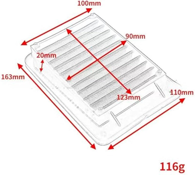 QASULER High Flow Motorcycle Air Filter - Image 2
