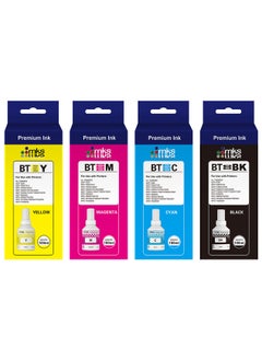 أم كيه إس حبر طابعة BTD60BK / BT5000C / BT5000Y / BT5000M (100ml) متوافق مع طابعات براذر انك تانك  - Image 1