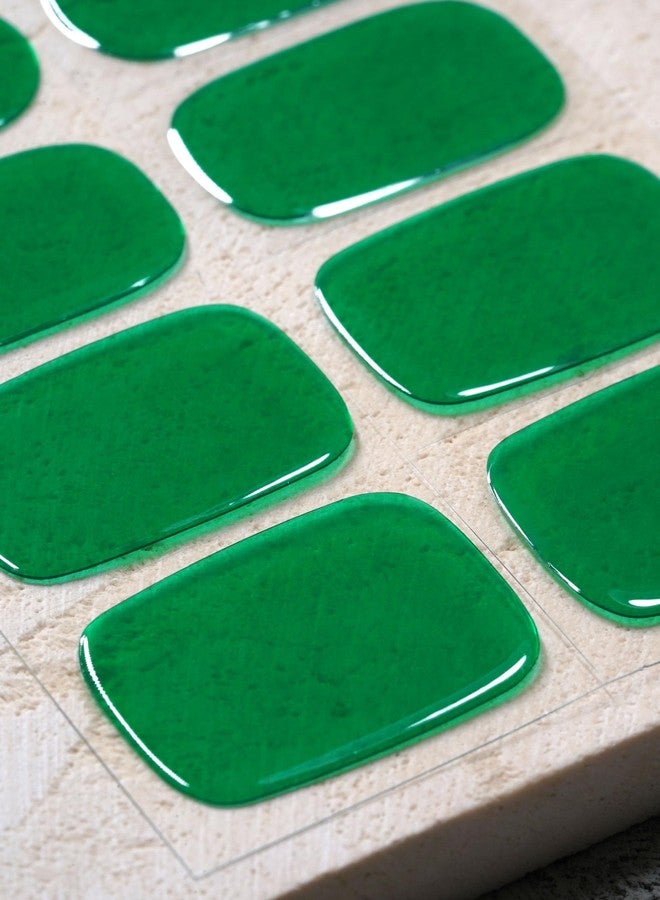 Beaolata Real Gel Nail Strips (No UV Light Needed) - 44Pcs Salon Quality Nail Stickers - Long Lasting Polish Wraps for Women, Easy Apply & Remove (Emerald) - Image 3
