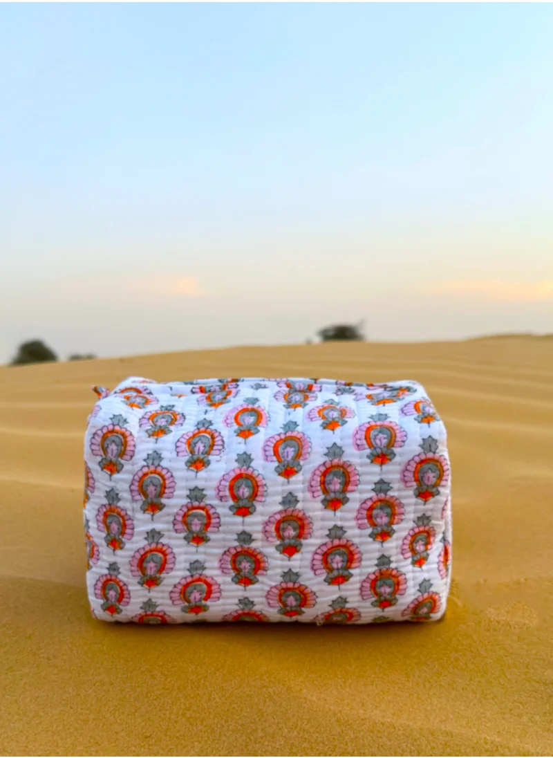 تحفة لوكس TohfaLuxe Banya Handmade Block Printed Pouch