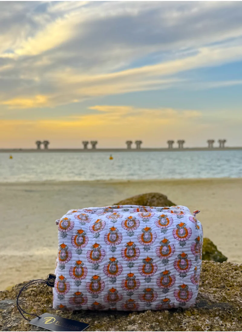 تحفة لوكس TohfaLuxe Banya Handmade Block Printed Pouch