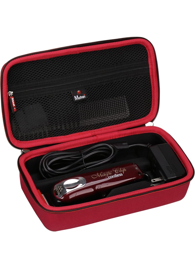 Mchoi Mchoi Hard Travel Storage Case Fits for Wahl Professional 5-Star #8148 / #8504 / #8545 / #8509 / #8451 Cord/Cordless Magic Clip, Case Only 