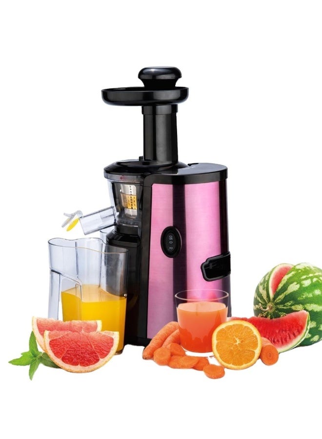 SHOPI Slow Juicer Cold Press Machine – Professional Fruit & Vegetable Juicer Extractor | Easy-to-Clean Pure Juice Maker for Home Use - Image 1