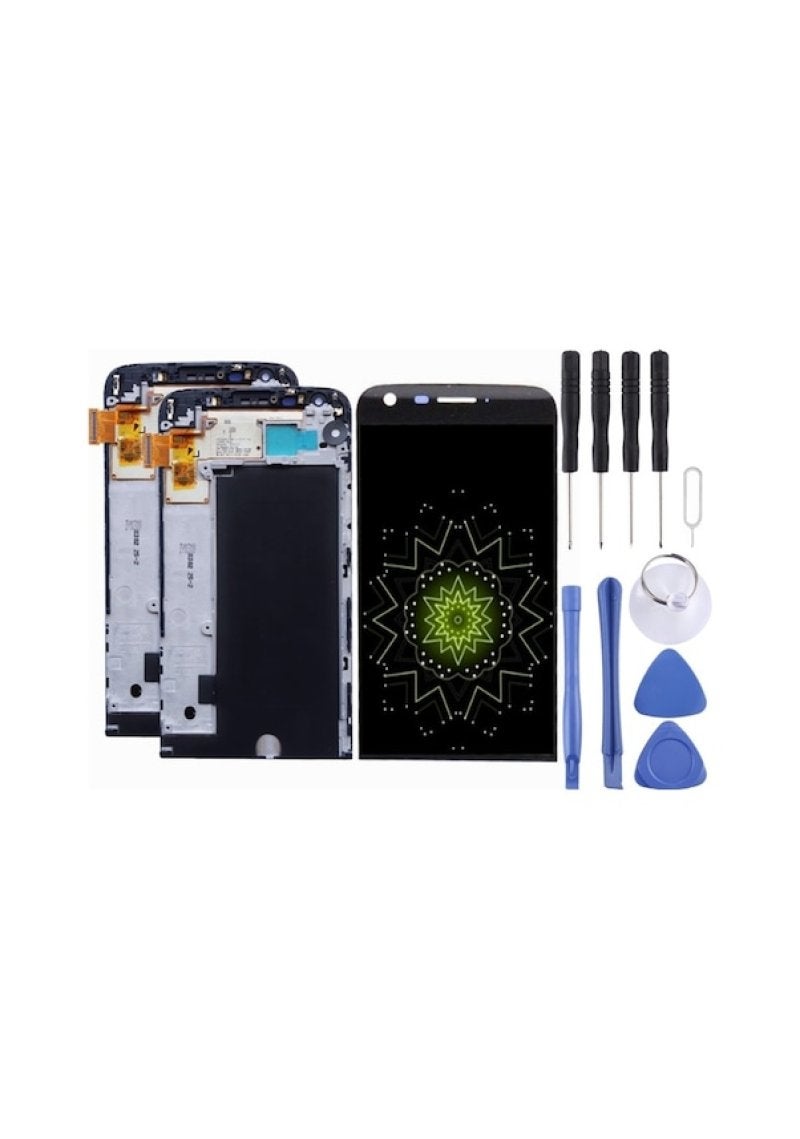 LG G5 LCD Touch Assembly Black Framed For H840 H850 - High-Quality Replacement Screen with Frame for LG G5 H840 H850 - Image 1