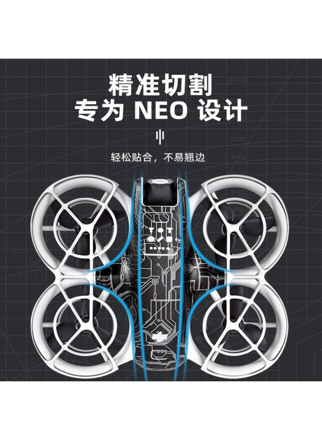 STARTRC فيلم حماية مضاد للتآكل لجسم طائرة Dji Neo UAV ملصق Dji Neo ملحقات الكاميرا - Image 4