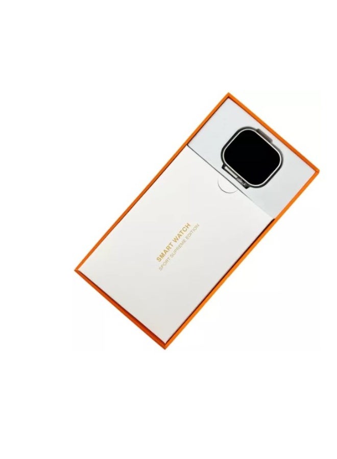 W&O Smart Watch X9+ Plus Ultra Series 8 (2023) Smart Watch 2.08 Inch IPS display NFC Bluetooth V5 Call Waterproof IP67 Wireless Charger (gold) - Image 2