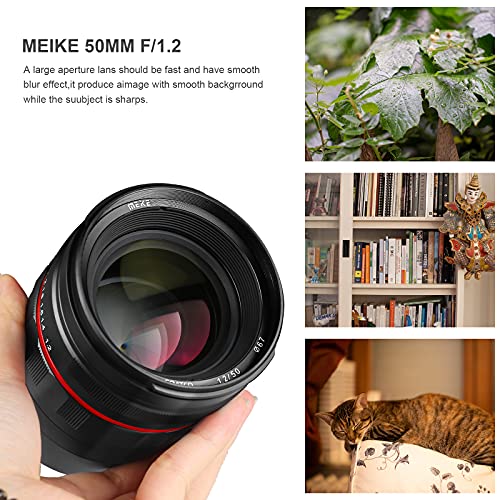 Meike MK-50mm F1.2 Large Aperture Full Frame Manual Focus Fixed Lens for Nikon Z-Mount Z5 Z6 Z7 Z50 - Image 5
