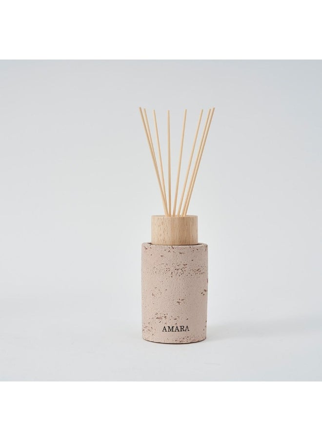 DANUBE HOME Danube Home Amara Reed Diffuser Vanilla-Clove - 200Ml Elegant Home Fragrance Decor Long-Lasting Aroma Oils For Room & Offices Decorative Home Accessories - 10.3X10.3X28.8Cm Glass Bottle  - Image 2