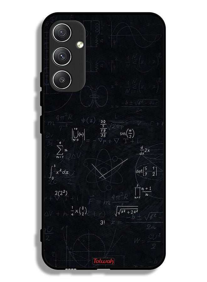 Tolwak Samsung Galaxy A34 5G Protective Case Cover Maths Clock - Image 1