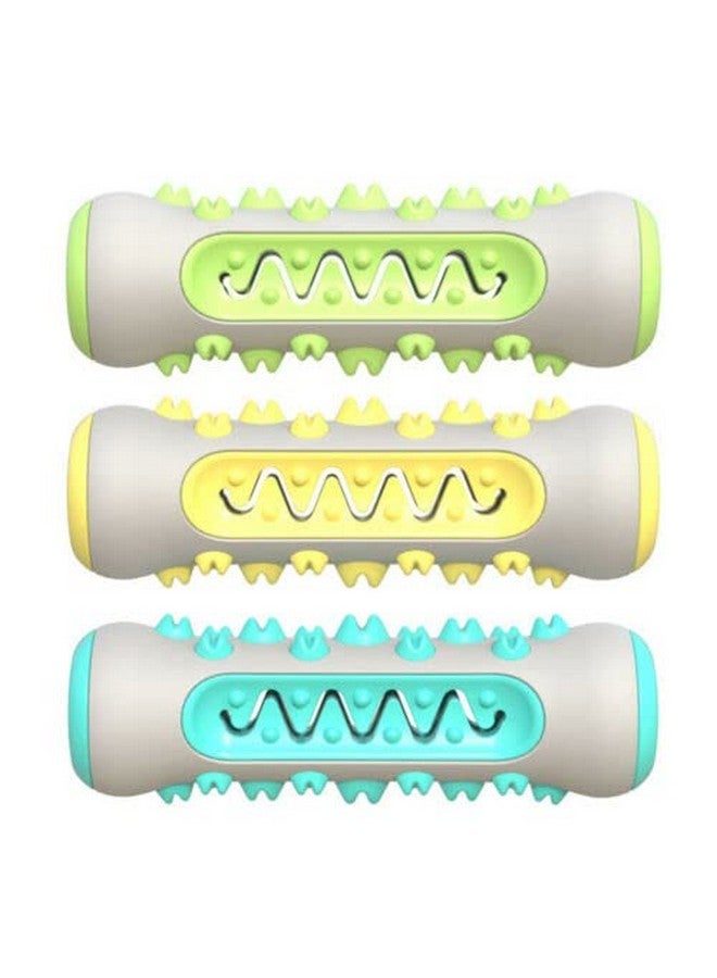 Generic Dog Chewable Puppy Teething Toys Dog Dental Care Toothbrush Sawtooth Shape Dog Teeth Cleaning Toys (Color As Per Availability)  - Image 2