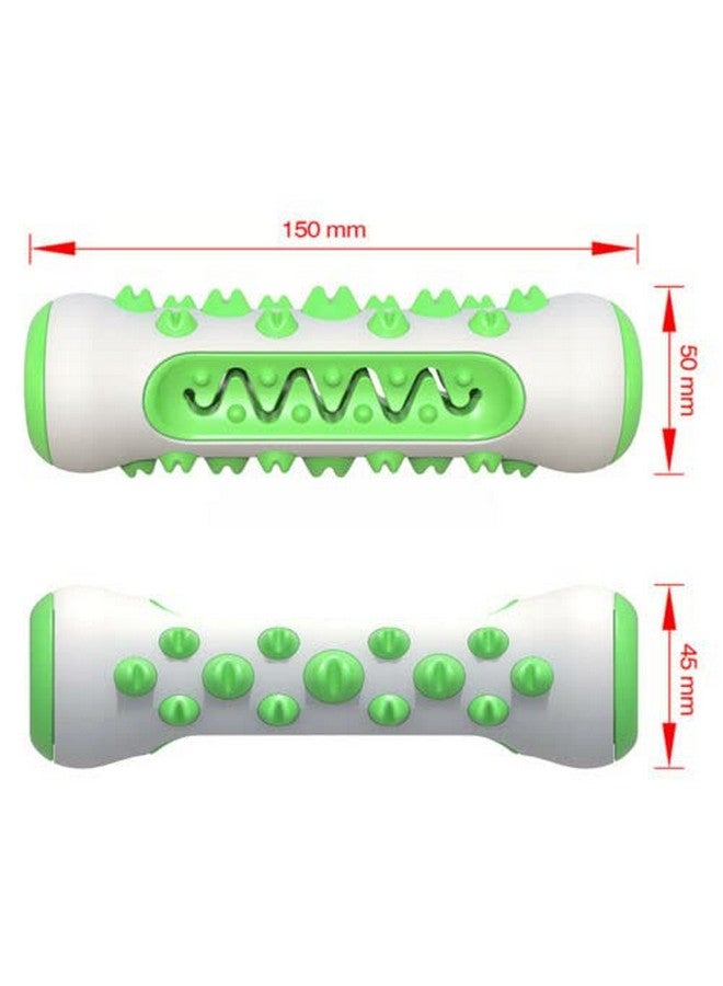 Generic Dog Chewable Puppy Teething Toys Dog Dental Care Toothbrush Sawtooth Shape Dog Teeth Cleaning Toys (Color As Per Availability)  - Image 3