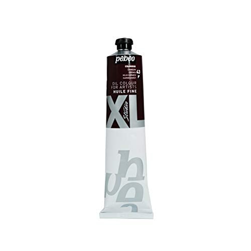 Pebeo Pbo Fine Oil XL 200 ML Crimson Oil Painting Pbo Oil Painting Dark Red Crimson 200 ml - Image 1